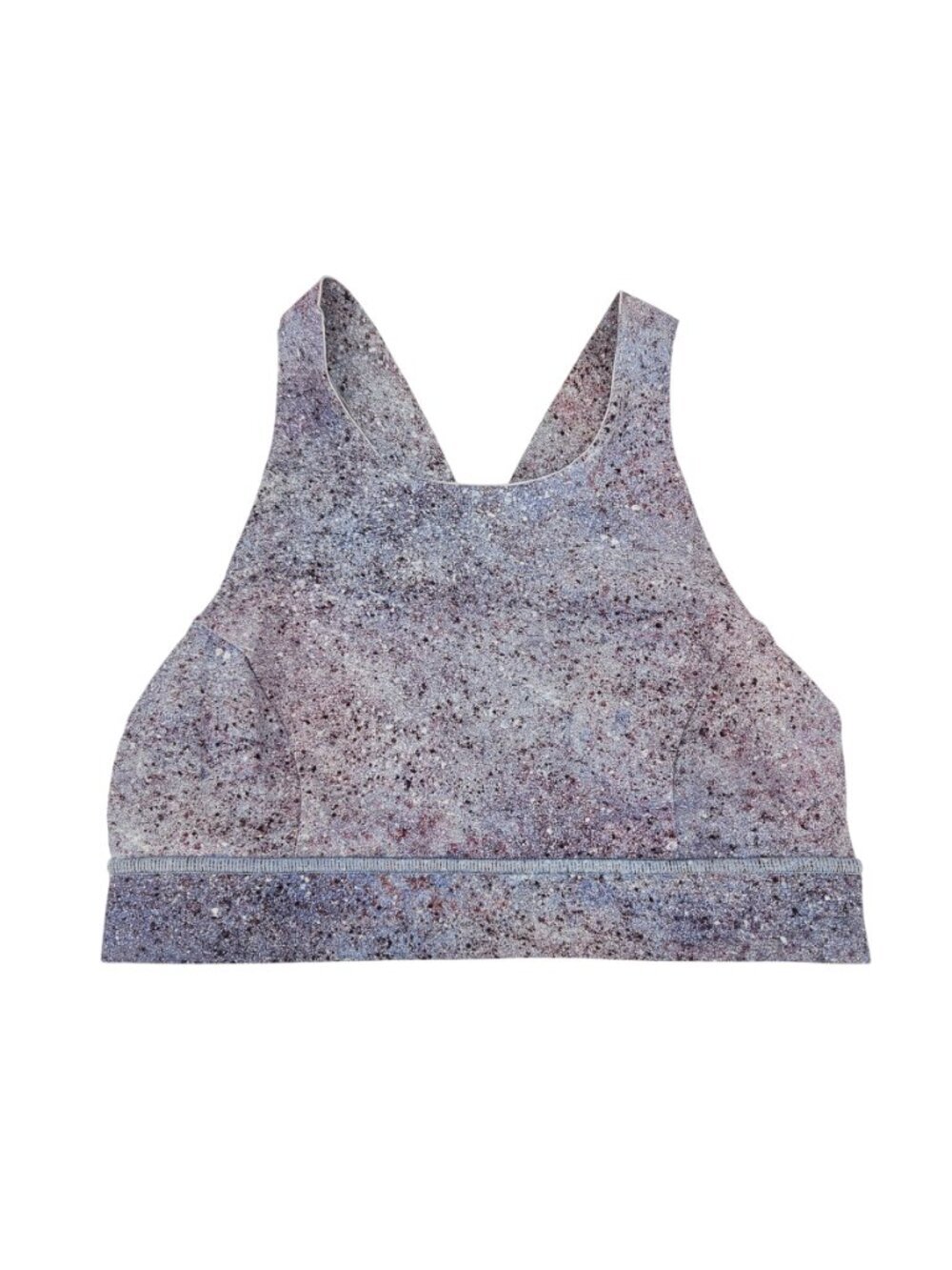 Lululemon Fast & Free Sports Bra In Summer Haze Multi Women's Size 6 Activewear